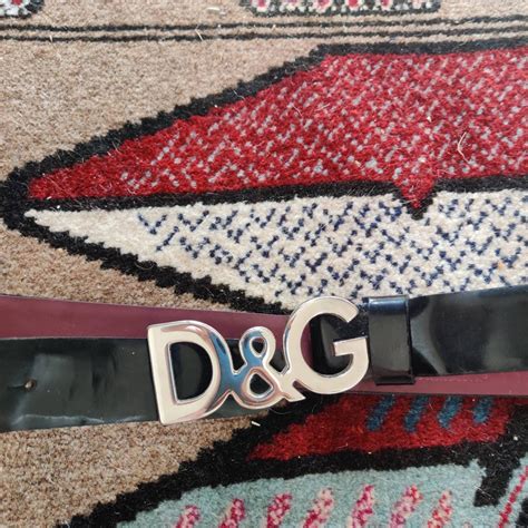 d&g logo belt